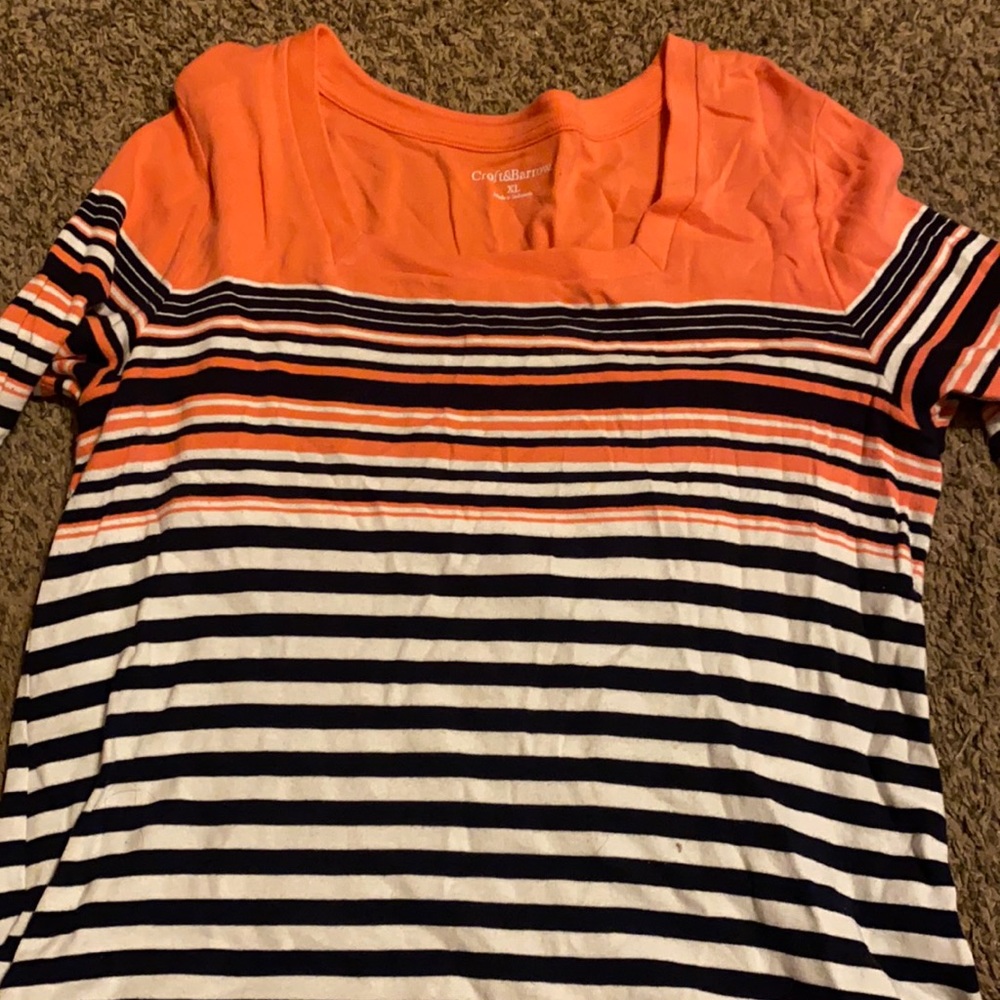 Square neck Croft & Barrow top